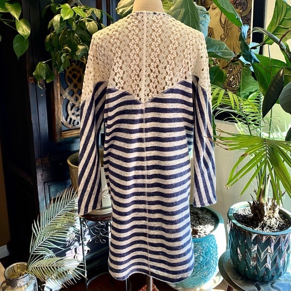 UMGEE WOMEN'S STRIPED KIMONO SWEATER - Picture 9 of 16